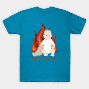 Burn In Help - Original Logo T-Shirt